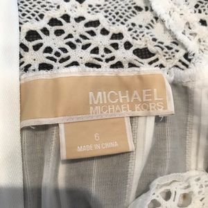 Boho style white top